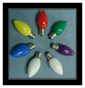 C9-Replacement Bulb Plain Cut